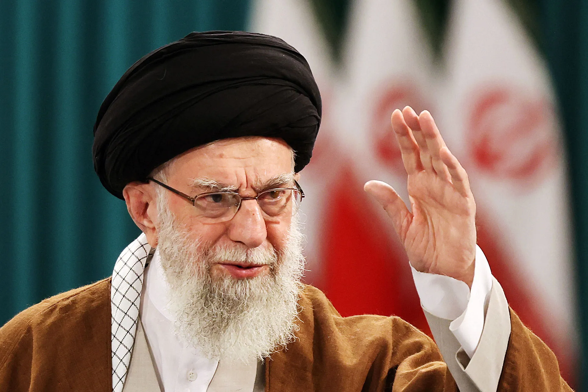 المرشد الأعلى في طهران آية الله خامينئي.