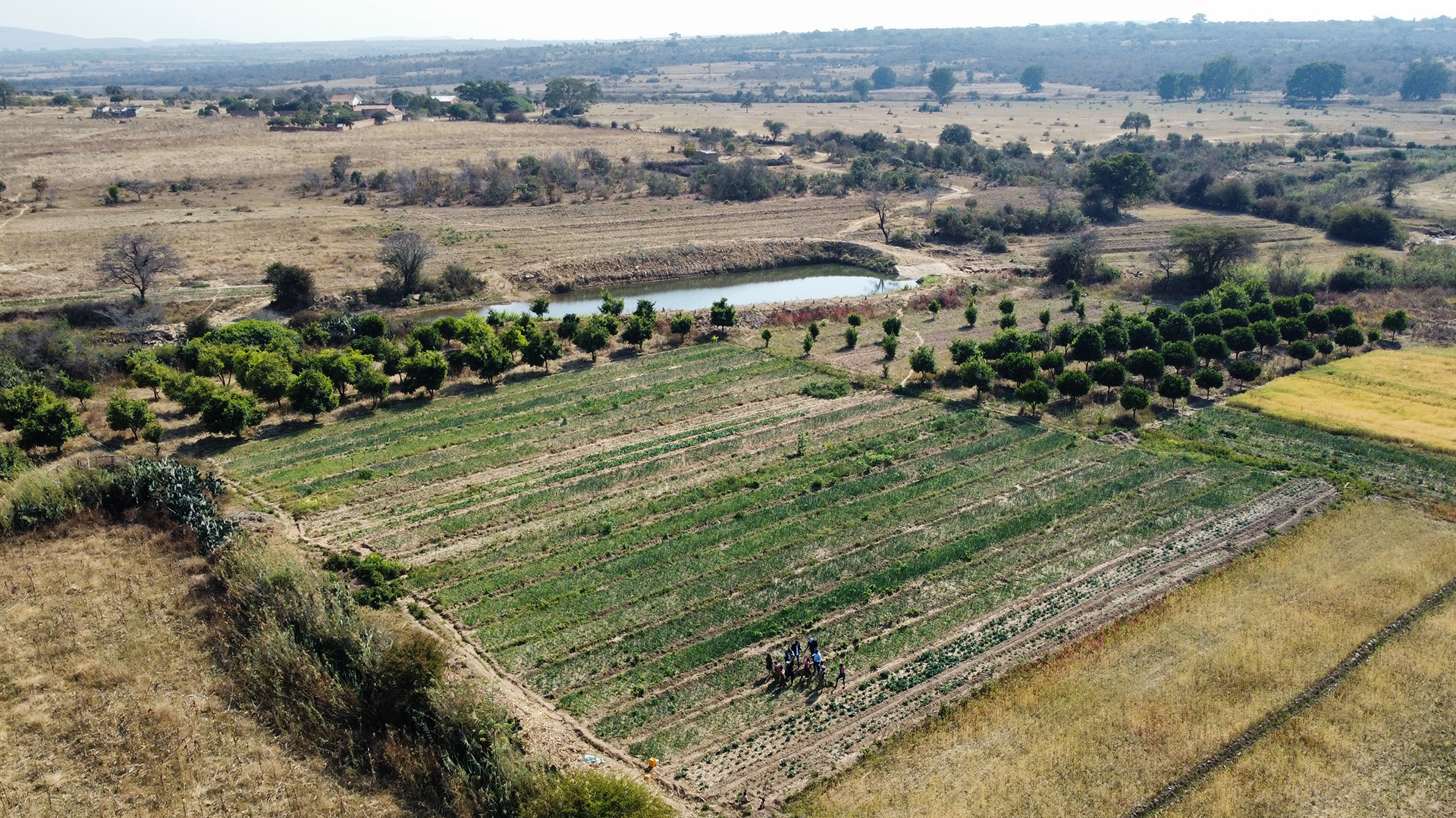 خزان مياه في أنغولا