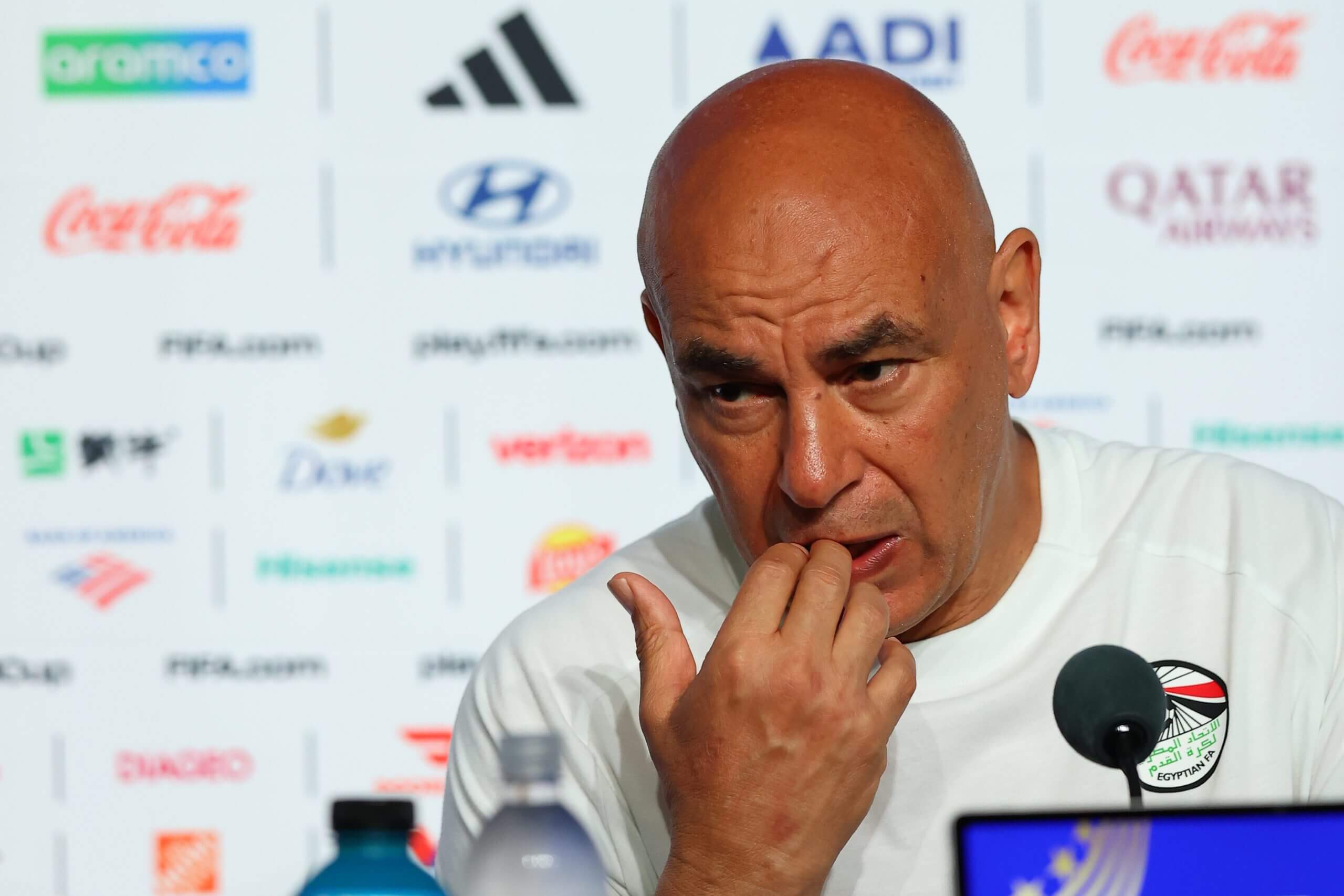 حسام حسن، قائد منتخب مصر في كأس العالم - الصورة من ني تايمز